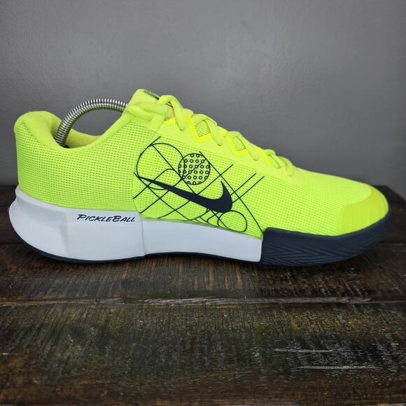 NEW Nike Zoom Challenge Mens Size 10 Pickleball Shoes Volt Green FQ4154-700 - Picture 8 of 12